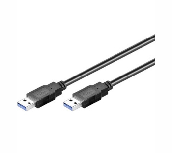 Kabelis USB3.0 A kištukas - A kištukas 1.8m juodas