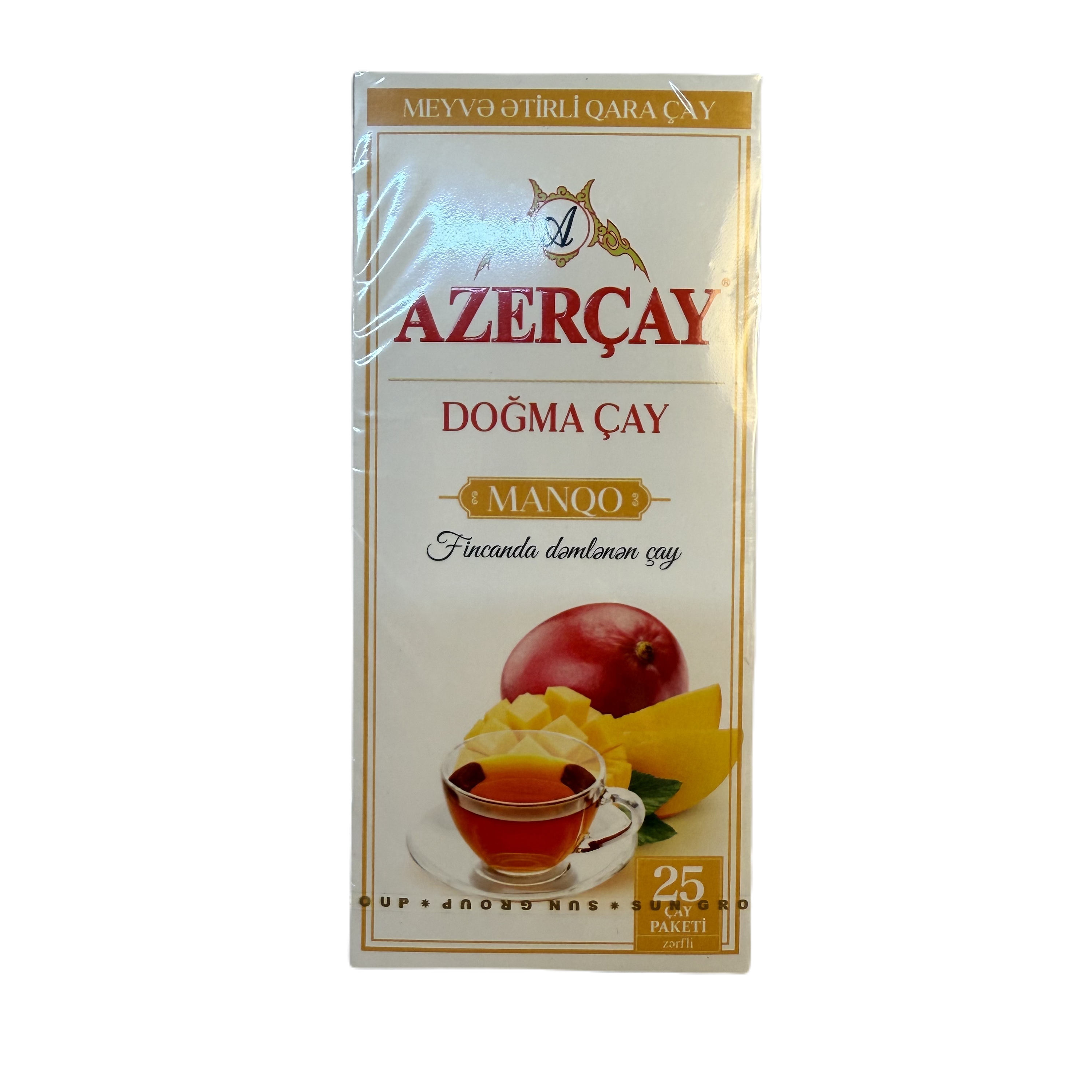 Juodoji arbata su mango skonio „Azercay“, 45g