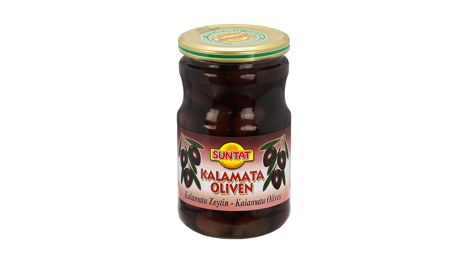 Kalamata alyvuogės su kauliukais SUNTAT, 700 g