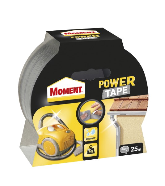 Juosta lipni sidabrinė MOMENT Power Tape 25 m