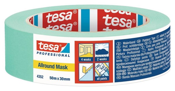 Tesa 4352 Allround Mask apsauginė dažymo juosta 50 mx50 mm
