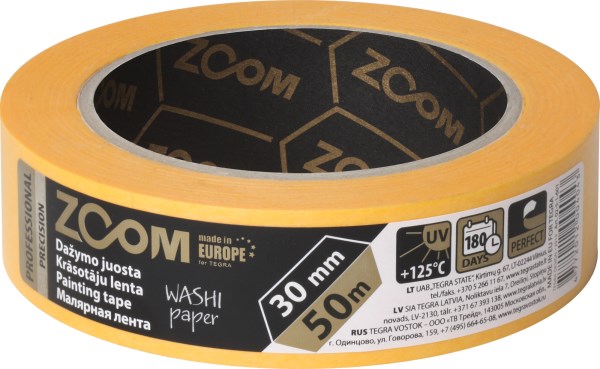 Profesionali dažymo juosta ZOOM PRECISION, 30 mm x 50 m