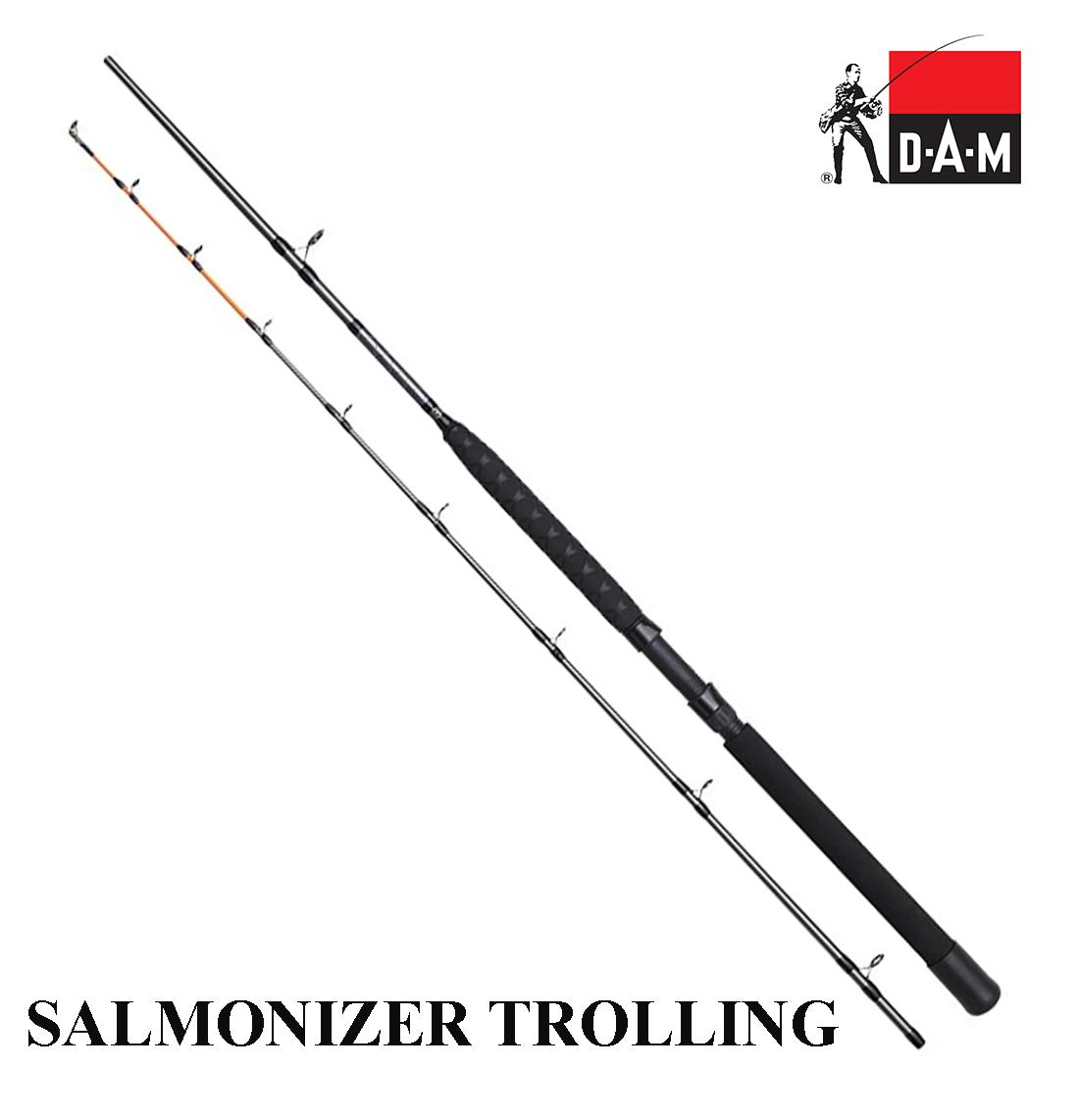 DAM Salmonizer Spiningas Trolingui 64862 2.40 m, 12-25 lb nuo 231 cm iki 260 cm