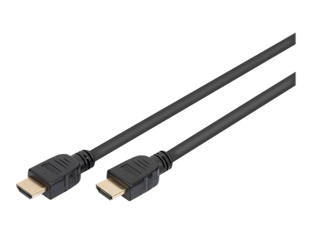 Digitus | Ultra High Speed HDMI Cable with Ethernet | Black | HDMI Male (type A) | HDMI Male (type A) | HDMI to HDMI | 1 m