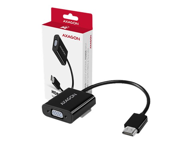 AXAGON | Active converter | HDMI to VGA | 0.15 m