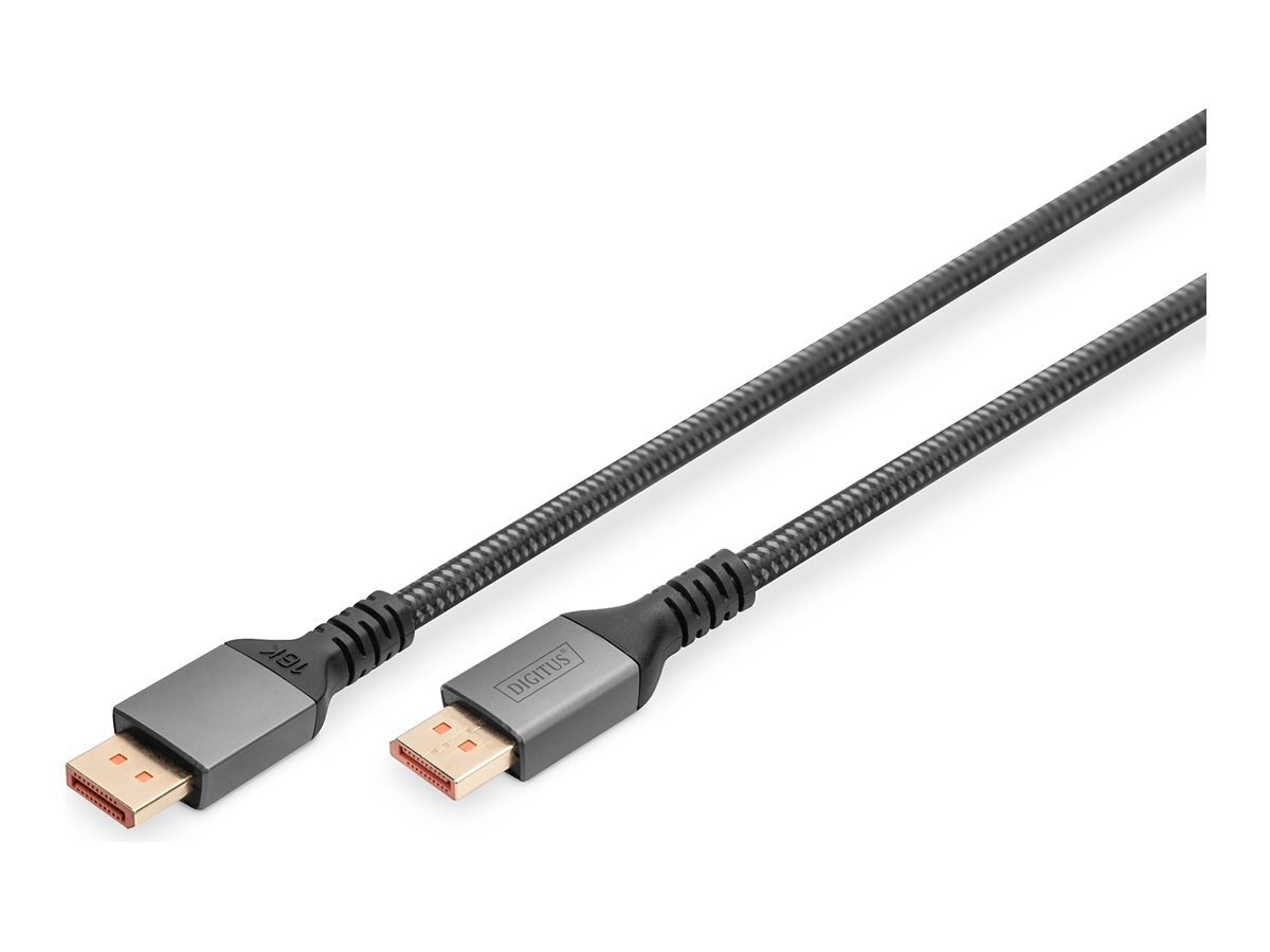 Digitus 16K DisplayPort Connection Cable, Version 2.1, 80G | DisplayPort | 1 m