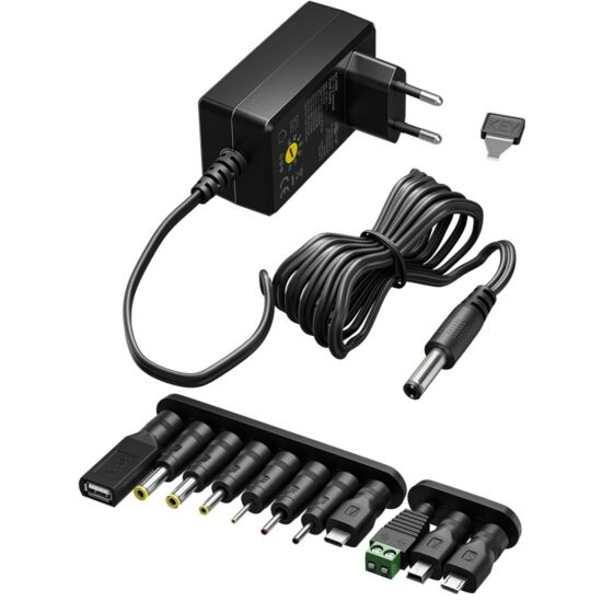 Goobay | 64570 | Universal Power Supply | 1.8 m | Black | Black