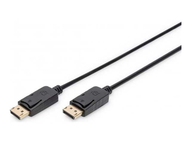 Digitus | DisplayPort Connection Cable | Black | DP male | DP male | DP to DP | 1 m