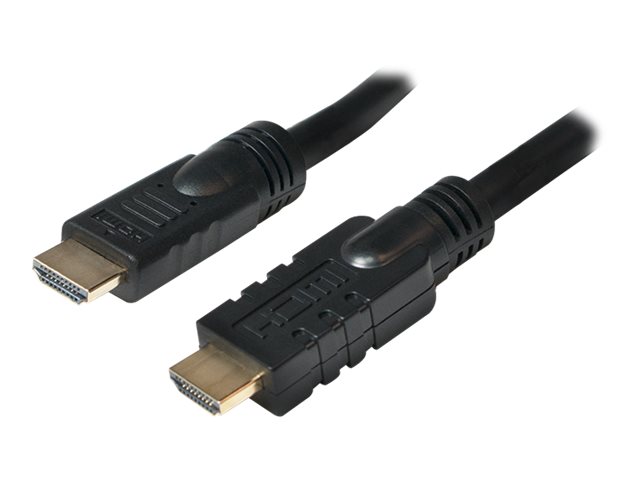 Logilink, CHA0020, 20m, Active, HDMI cable, type A male, - HDMI type A male, black. | Logilink | HDMI to HDMI | 20 m