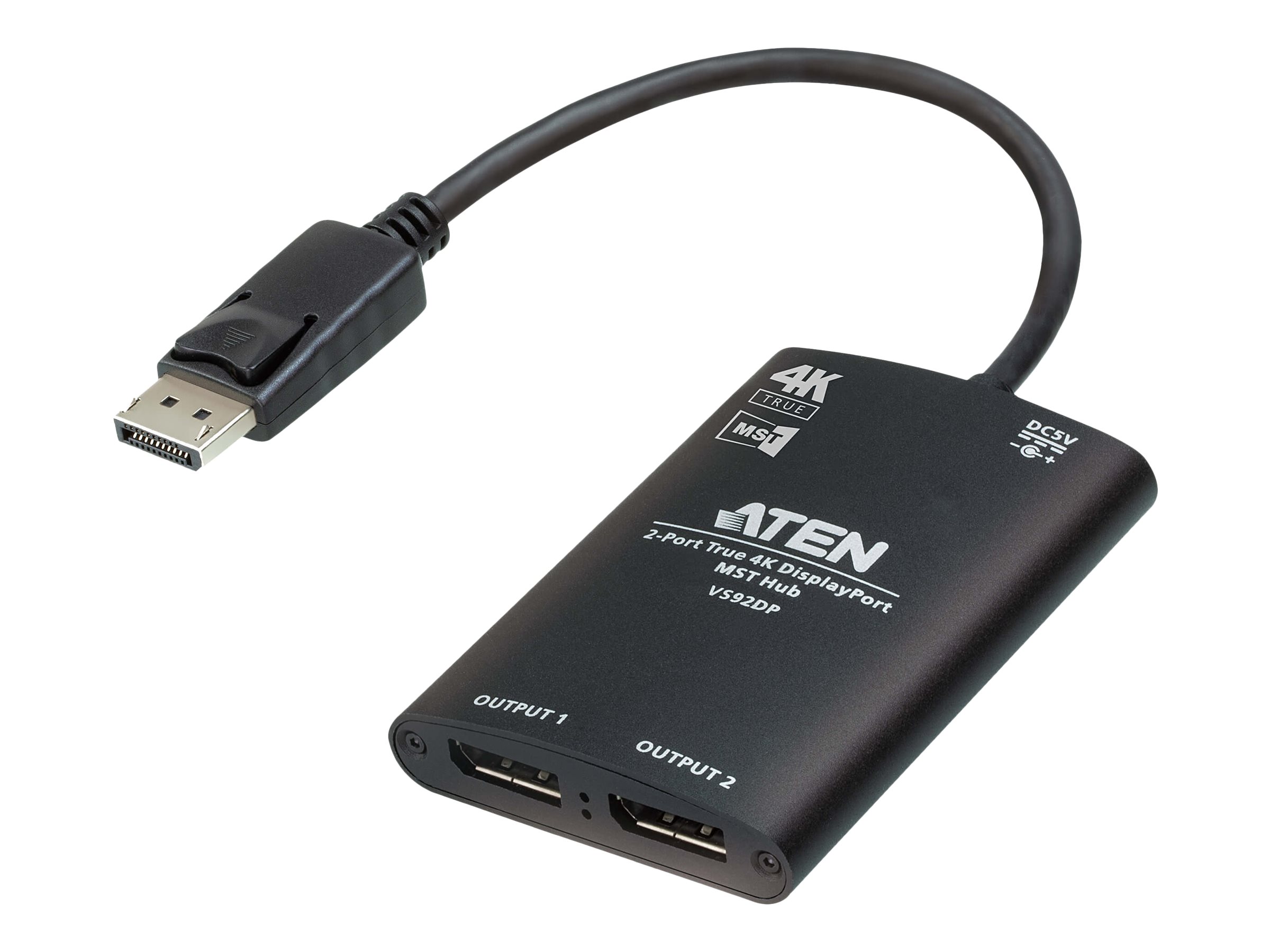 Aten | DisplayPort to 2 DisplayPort | VS92DP-AT | DP to DP