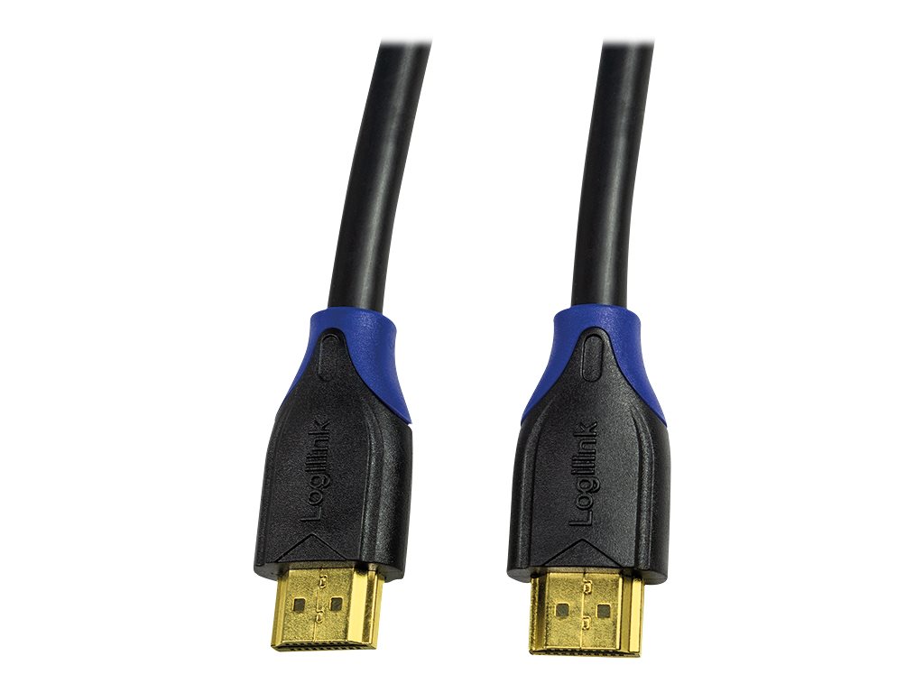 Logilink | Cable HDMI High Speed with Ethernet | Black | HDMI Type A Male | HDMI Type A Male | HDMI to HDMI | 10 m