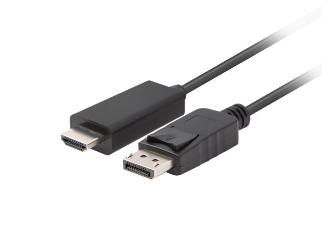 Lanberg | DisplayPort to HDMI Cable | DisplayPort Male | HDMI Male | DP to HDMI | 3 m