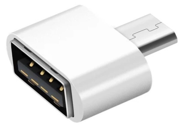 MICRO USB OTG perėjimas