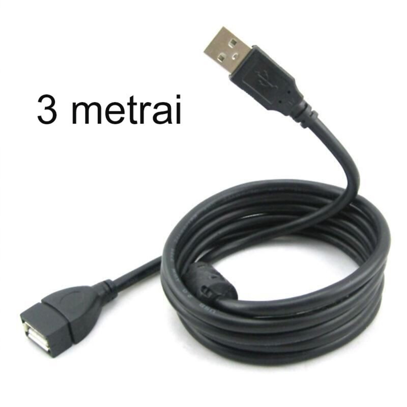 USB ilgintuvas, 3 metrai