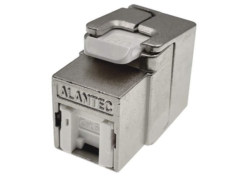 Alantec MB004-1 RJ45 be įrankių STP cat.6 PoE+ keystone modulis ALANTEC Plus