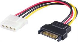 Adapteris DELTACO 4-PIN TO SERIAL ATA/SATA-S5