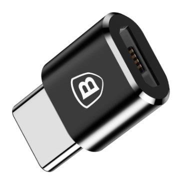 Adapteris BASEUS USB C kištukas - micro USB B lizdas, su OTG funkcija