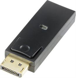 Adapteris DELTACO DP-HDMI FULL HD IN 60HZ, 20 PIN HA - 19 PIN