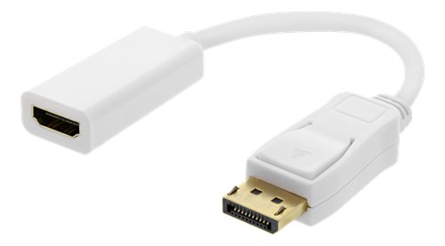 Adapteris DELTACO DP-HDMI44 DisplayPort male to HDMI