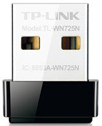 Bevielio tinklo (WiFi) adapteris TP-LINK TL-WN725N, 150Mb/s, USB nano