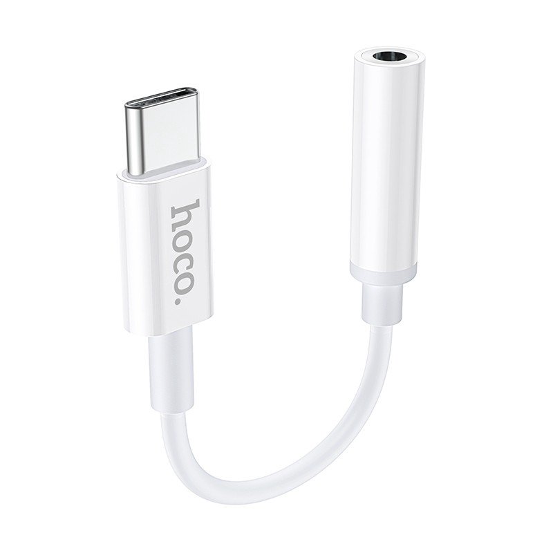 Adapteris HOCO USB Type-C (M) - ausinių jungtis 3.5mm (F)