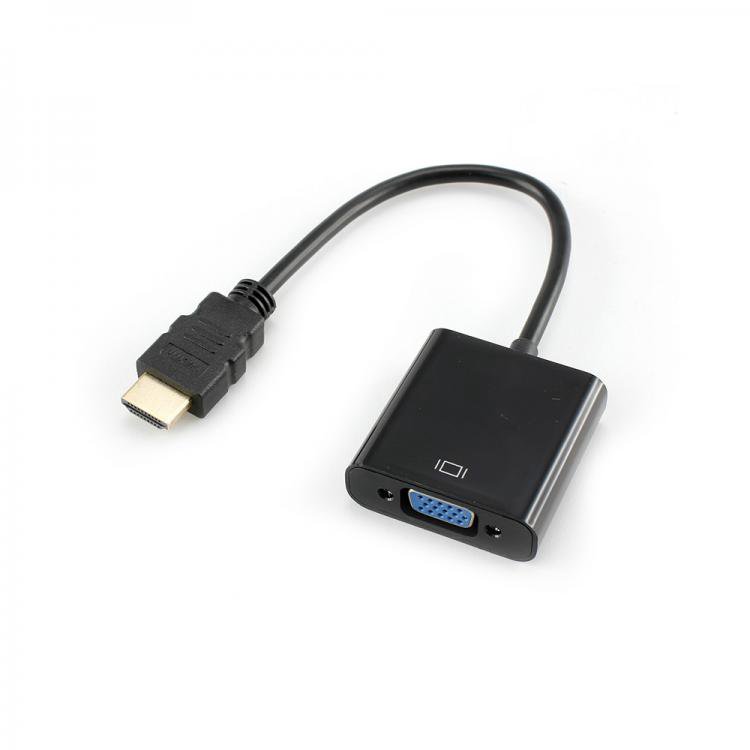 Adapteris Sbox HDMI M.-> VGA F.