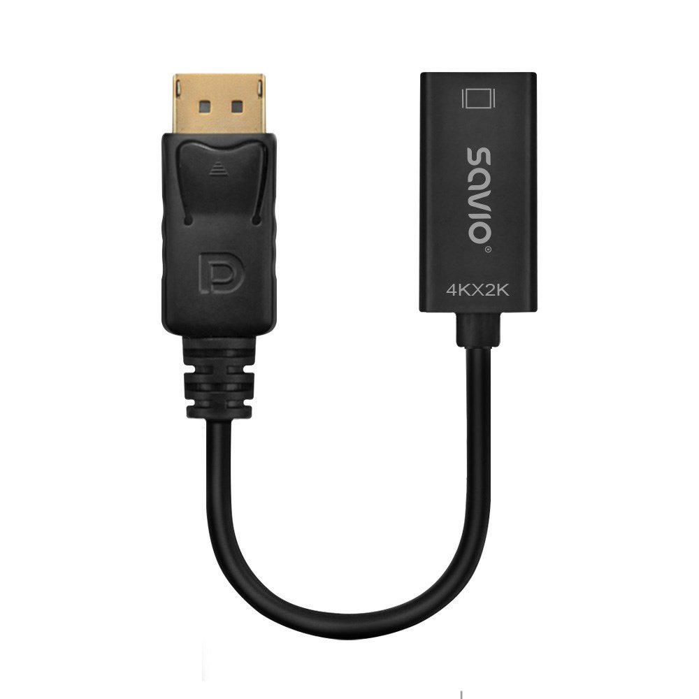 Savio AK-62 vaizdo kabelio adapteris 0,2 m DisplayPort HDMI