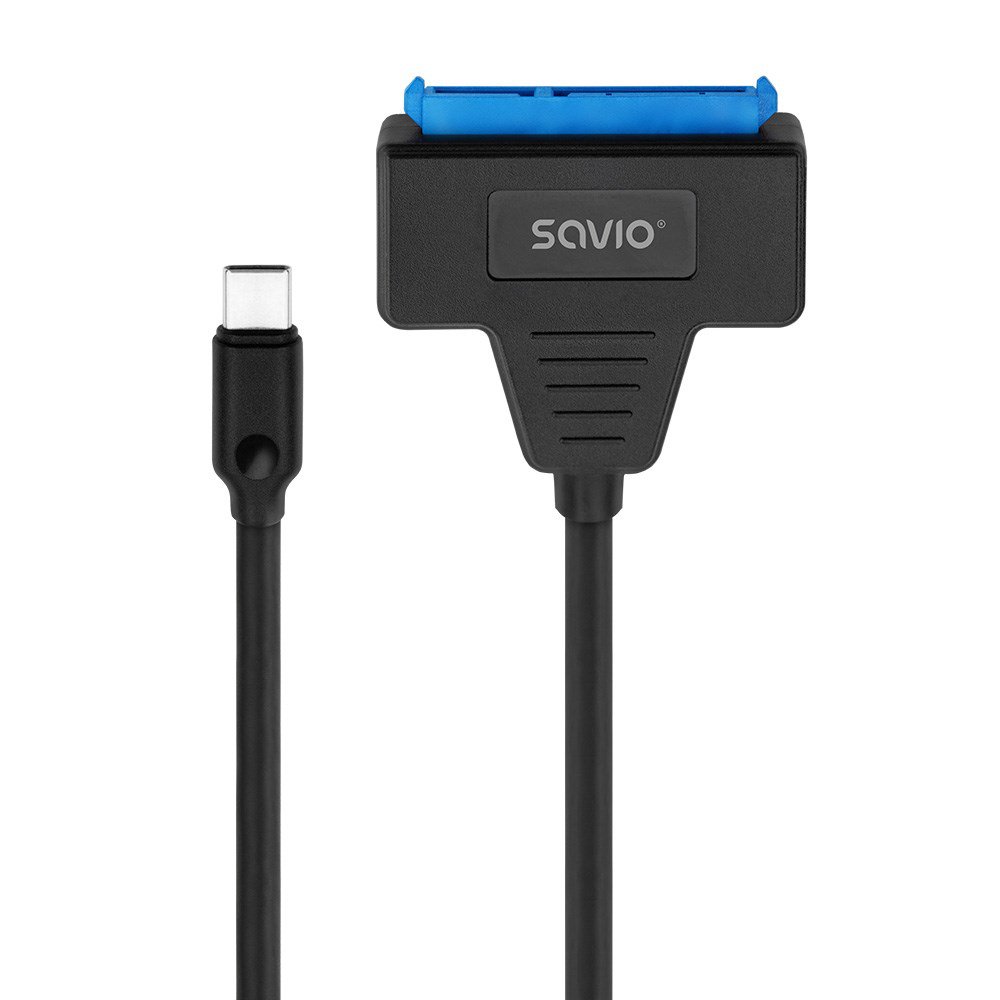 SAVIO AK-69 adapteris USB-C 3.1 Gen 1 (M) - SATA (F), skirtas 2,5 colio diskams