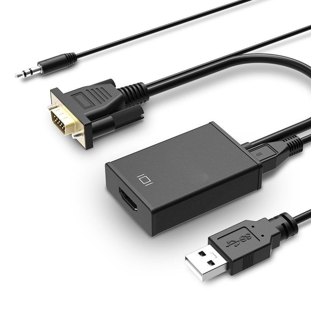 Adapteris GEMBIRD A-VGA-HDMI-01