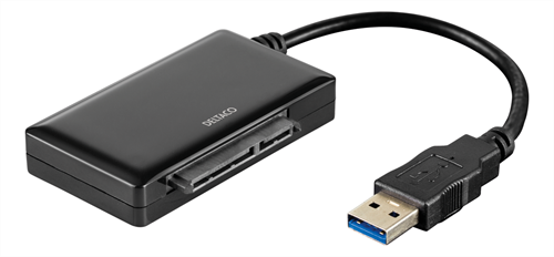 Adapteris DELTACO USB 3.0 - SATA 6Gb  / USB3-SATA6G2