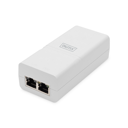 Adapteris ir šokotuvas Digitus  Gigabit Ethernet PoE+ Injector  DN-95132  10/100/1000 Mbit/s  Et