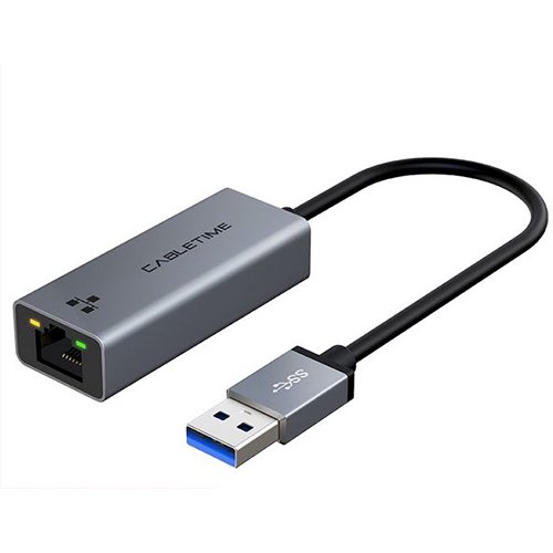 Adapteris USB3.0 A-RJ45, 1000Mbps, 0.15m