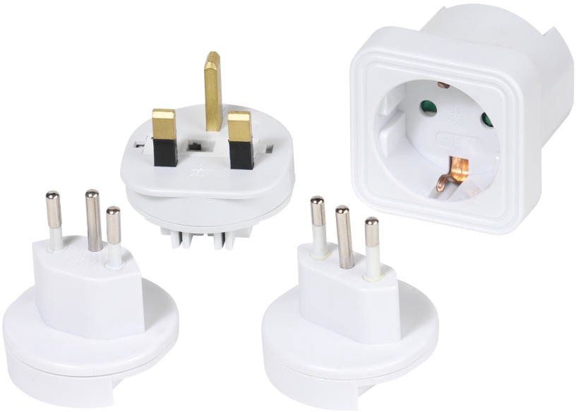 Vivanco travel adapter Europe 4pcs (36217)