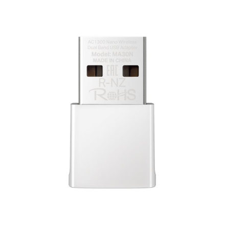 Adapteris ir šokotuvas Mercusys AC1300 Nano Wireless Dual Band USB Adapter  Mercusys  AC1300 Nano