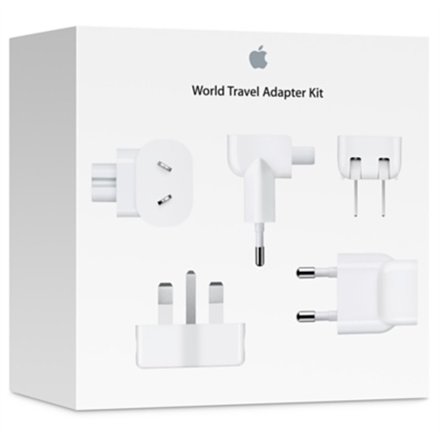 Adapteris APPLE MD837ZM/A World Travel Adapter Kit