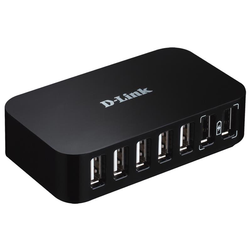 Šakotuvas D-Link  7-Port USB 2.0 Hub  DUB-H7/E  USB Hub