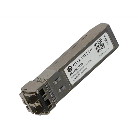 Adapteris ir šokotuvas MikroTik SFP28 Module  XS+85LC01D  Dual LC UPC  10000/25000 Mbit/s  Maxim