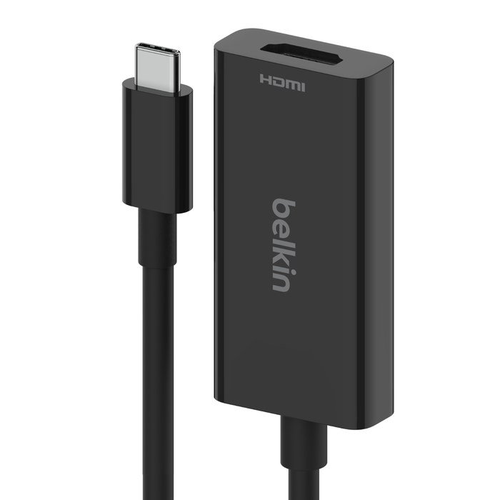 Belkin AVC013BTBK vaizdo kabelio adapteris HDMI A tipo (standartinis) C tipo USB Juoda