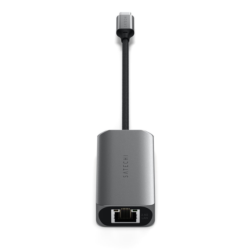 Satechi 4-in-1 USB-C Hub with 25 Gigabit Ethernet - Space Gray