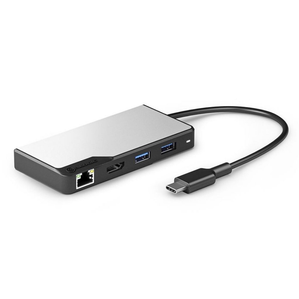 Adapteris ALOGIC USB-C Fusion ALPHA 5-i-1-hubb HDMI, USB, Ethernet and PD UCFUPRGE-SGR