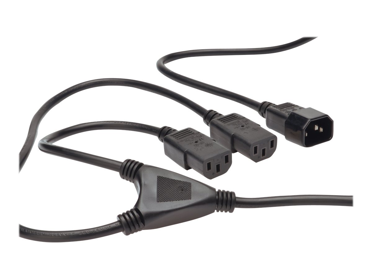 Digitus Y-power Cord Connection Cable | AK-440400-017-S