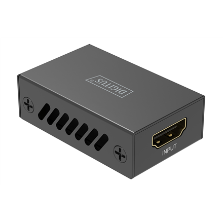 Adapteris ir šokotuvas Digitus  HDMI Repeater, 8K/60Hz, Black  DS-55341