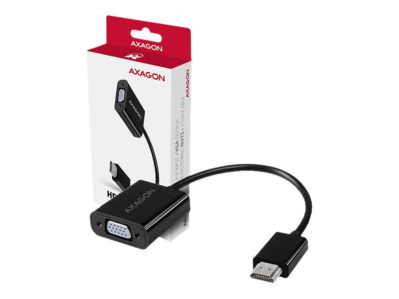 AXAGON | RVH-VGN, HDMI - VGA Reduction Adapter | 0.15 m