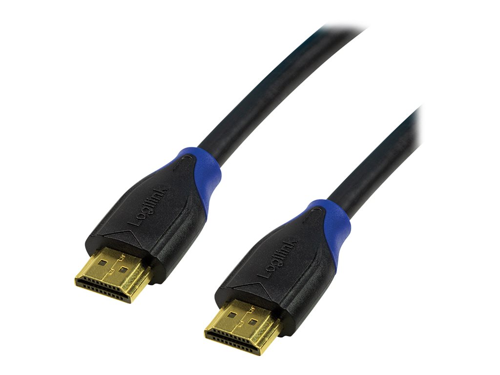 Logilink | Cable HDMI High Speed with Ethernet | Black | HDMI Type A Male | HDMI Type A Male | HDMI to HDMI | 5 m