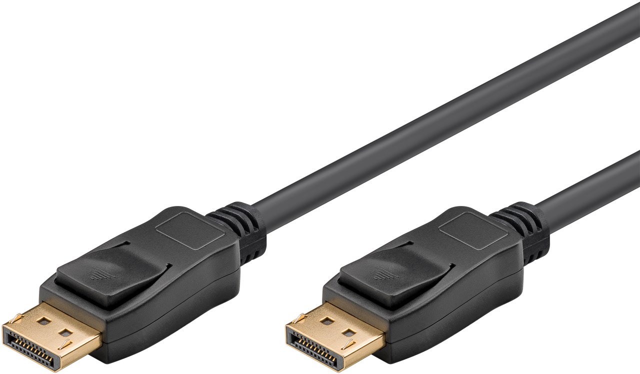 Goobay | DisplayPort Connector Cable 1.4 | Black | DisplayPort male | DisplayPort male | DP to DP | 2 m