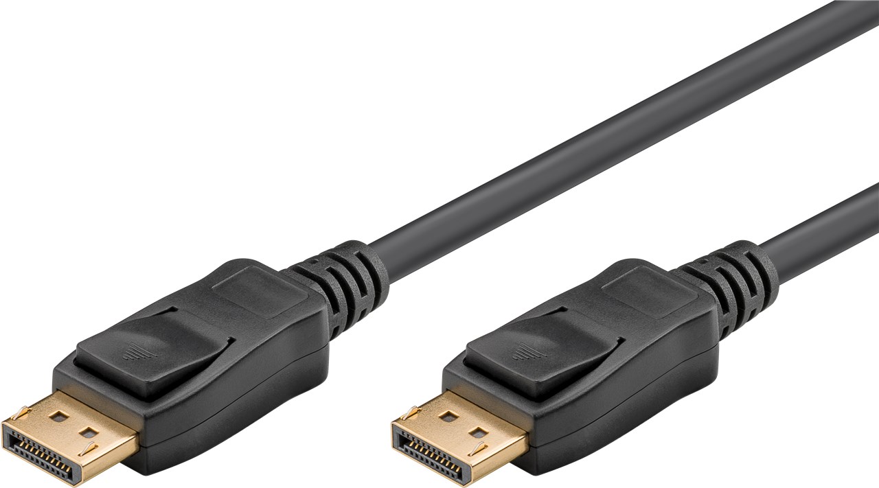 Goobay | DisplayPort connector cable 2.0 | Black | DP to DP | 2 m