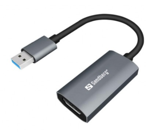 Adapteris Sandberg HDMI USB 134-19