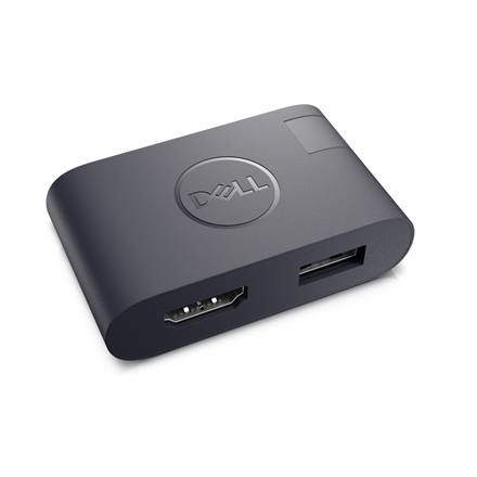 Adapteris ir šokotuvas Dell USB-C to HDMI 2.0/USB-A 3.0  470-BCKQ