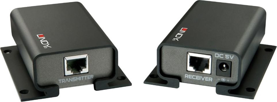 USB adapter Lindy USB - RS-232 Black