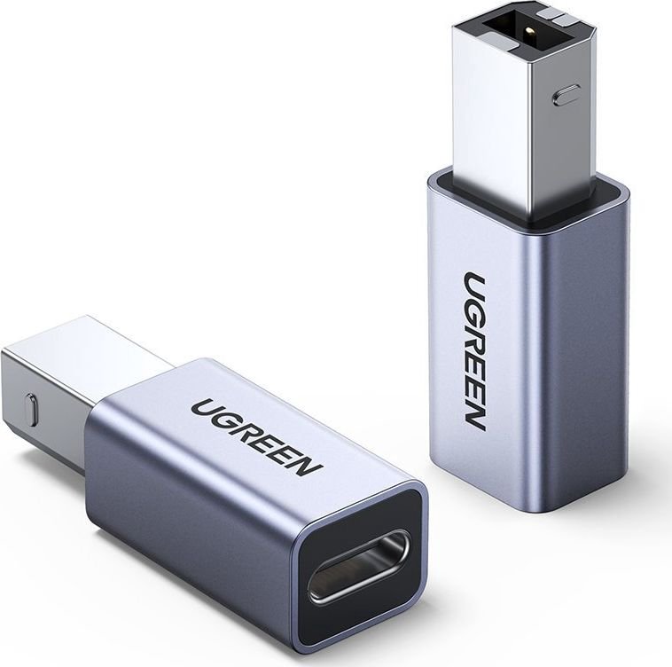 USB adapter Ugreen US382 USB-C - USB-B Silver (2012)